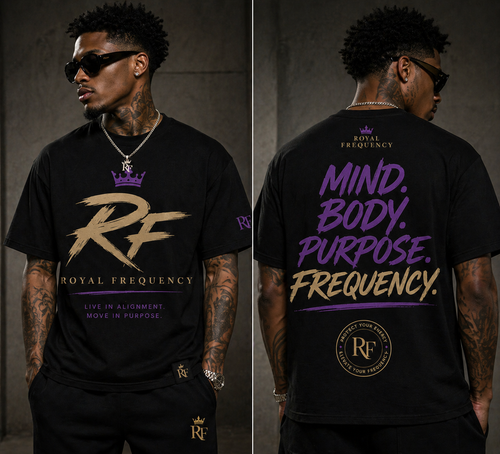 MIND. BODY. PURPOSE. FREQUENCY. TEE